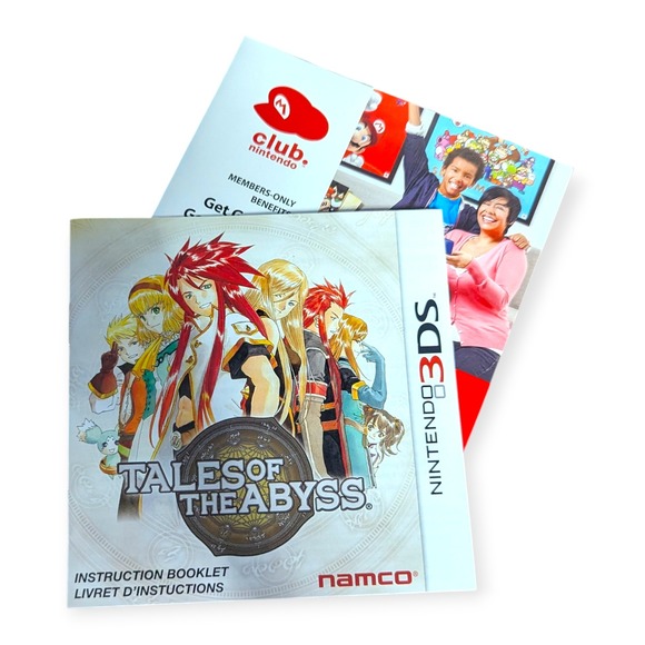 Tales of the Abyss Nintendo 3DS Game with Case Manual Namco ESRB - Picture 10 of 10